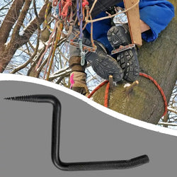 Steel Tree Stand Step Self-Tapping Knurling Pattern Tree Mount Bow Hangers For Hunting Tree Steps Hunting Accessories