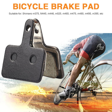 1 Set MTB Bike Brake Pads for SHIMANO M375 M445 Bicycle Resin Disc Brake Parts