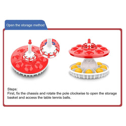 Table Tennis Training Device Ping-pong Balls Paddles Practice Trainer Tool Ping Pong Training Equipment With Elastic Soft Shaft