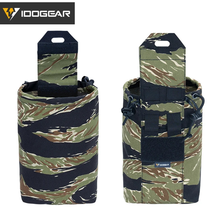 IDOGEAR Tactical Foldable Recycling Bag Dump Pouch MOLLE Drop Pouch durable Mini  35116