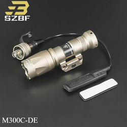 Us Warehouse Tactical PEQ15 IR/Red Laser Indicator Rifle Hunting Weapon SF M600 M600B M300C X300 LED Flashlight for 20mm Rail