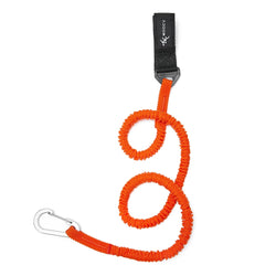 Nylon Elastic Kayak Canoe Paddle Leash Safety Boat Fishing Rod Pole Coiled Lanyards Boat Fastening Accessories