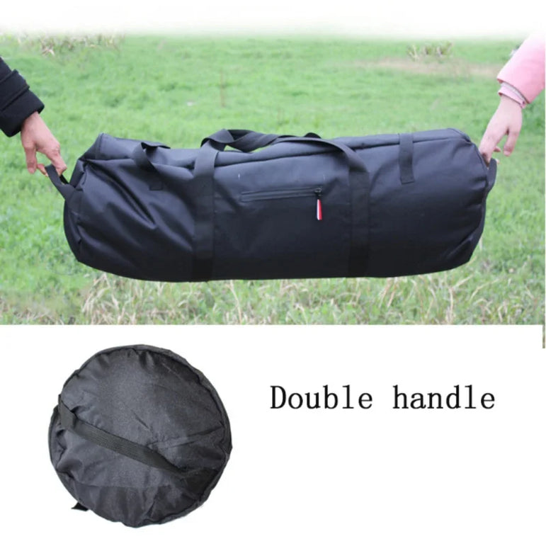 Large Capability Folding Tent Storage Carry Bag Waterproof Luggage Pouch Pack For Hiking Camping Picnic Organizer Walking Holder