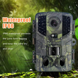 Outdoor Trail Camera 20MP 1080P HD Hunting IP66 Waterproof Infrared Night Vision Motion Activated Surveillance Trap Camera