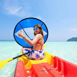 Wind Sail For Paddle Board Windsurfing Sails Paddleboard Kayak Sails With Clear Window Portable Paddle Board Shade Boating