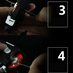 Fishing Hook Knots Automatic Fishing Hook Tier Tool Tyer Machine Tying Device Durable Automatic Tying Device Machine For Fishing