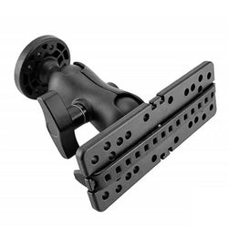 360 Degree Swivel Ball Mount Marine Kayak Electronic Fish Finder Mount Base Fishfinder GPS Plate Rotating Boat Supporter sonar