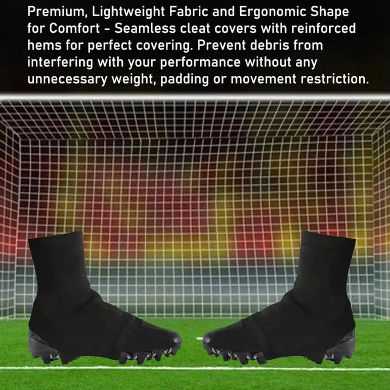 Youth Cleat Covers Football Spats Cleat Covers 1 Pair Boys Men Cleat Sleeves Cleat Spat for Field Hockey Soccer Girls Softball
