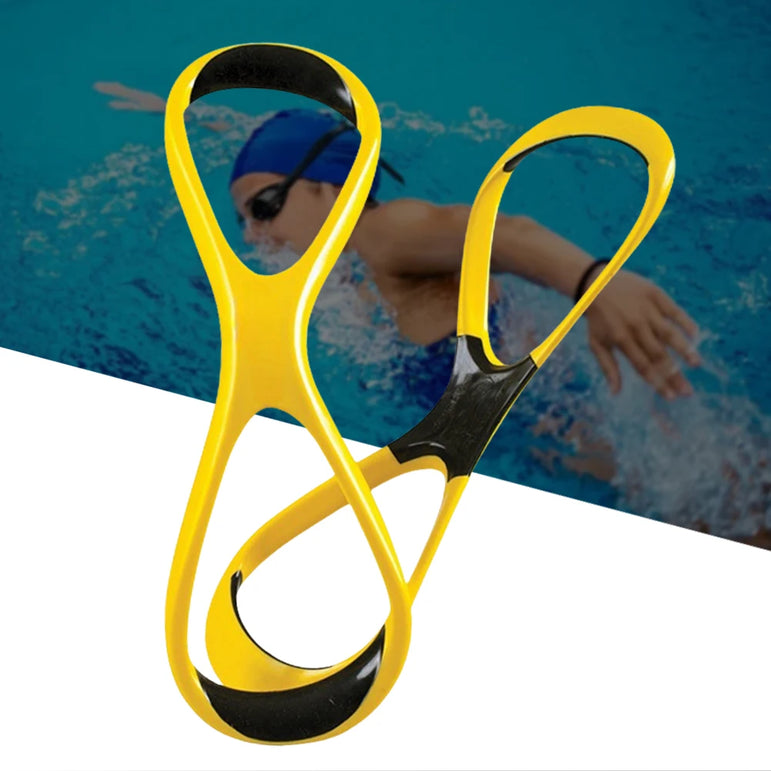 Manta Freestyle Swimming Paddles Ergonomic Professional Strokes Practice Correction Swim Training Paddle 8 Shape Accessroy