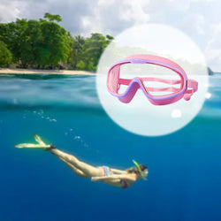 1-5PCS Swim Goggles Anti Fog Swimming Goggles Waterproof HD Swim Glasses Large Frame UV Protection Swim Goggles for Boys Girls