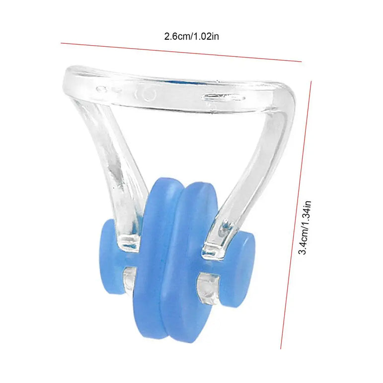 Nose Clip For Swimming Professional Nose Swimming Clip Nose Clamp Silicone Swimming Nose Plugs Pool Nose Plug Diving Gear