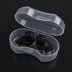 Soft Swimming Earplugs Nose Clip Case Protective Waterproof Noise Prevention Ear Plug Adult Children Silicone Swim Dive Supplies