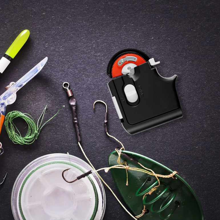 Fishing Hook Knots Automatic Fishing Hook Tier Tool Tyer Machine Tying Device Durable Automatic Tying Device Machine For Fishing