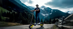 Electric Scooter Adults 1200W Motor 48V13/23AH Lithium Battery E Scooters Dual Spring Absorbers 11'' Off-Road Tires Scooter