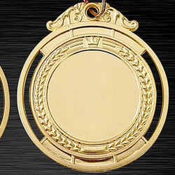10-50pcs 2" Gold Silver Bronze Award Medal Zinc Alloy Round Winner Medals w/ Neck Ribbon 1st 2nd 3rd Prizes Winner Prize Present