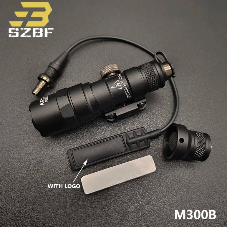 Us Warehouse Tactical PEQ15 IR/Red Laser Indicator Rifle Hunting Weapon SF M600 M600B M300C X300 LED Flashlight for 20mm Rail
