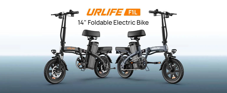 14" Foldable Electric bicycle for Adult, Peak 500W Motor with 48V 7.5Ah Removable Battery 40 Miles Range 3 Hours Charge Time