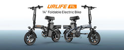 14" Foldable Electric bicycle for Adult, Peak 500W Motor with 48V 7.5Ah Removable Battery 40 Miles Range 3 Hours Charge Time