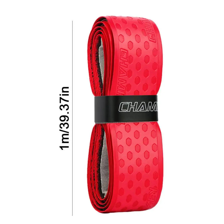 1M Bat Grip Tape For Baseball Absorbs Sweat Tennis Grip Racket Handle Grip PU Anti-Skid Overgrip Sweatband Tape For Pickleball