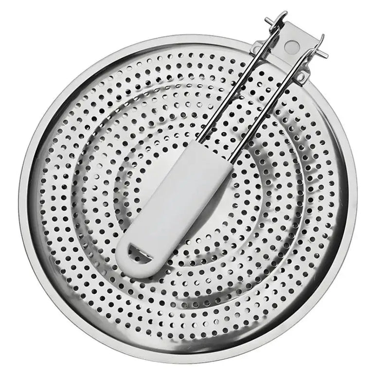 Stainless Steel Heat Diffuser For Stove Multipurpose Stove Flame Guard Simmer Plate Wear-resistant Kitchen Gadget User Friendly