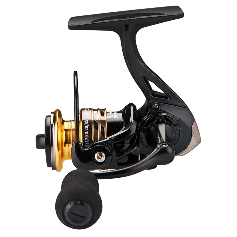 Spinning Wheel Metal Spool Spinning Fishing Reel 4.8/1 Gear Ratio All Purpose Fishing Spinning Reel for Freshwater Saltwater