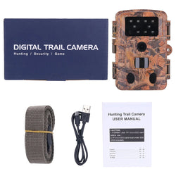 Outdoor Trail Camera 20MP 1080P HD Hunting IP66 Waterproof Infrared Night Vision Motion Activated Surveillance Trap Camera