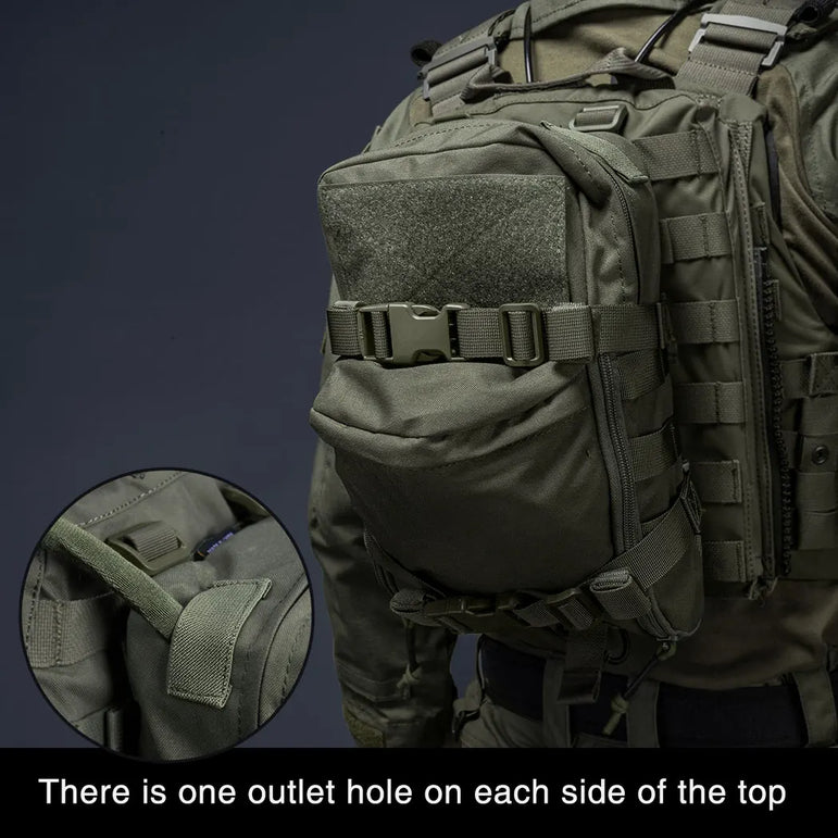 IDOGEAR Hydration Backpack Assault Molle System Mini Tactical Outdoor Sport Water Bags 3530