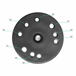 360 Degree Swivel Ball Mount Marine Kayak Electronic Fish Finder Mount Base Fishfinder GPS Plate Rotating Boat Supporter sonar