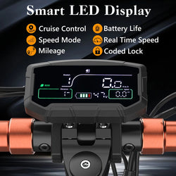 Electric Scooter IENYRID M4 Pro S+ 800W Motor 48V 12.5AH Battery 10"Tire Escooter 45km/h Max Speed Disc Brake LCD Display