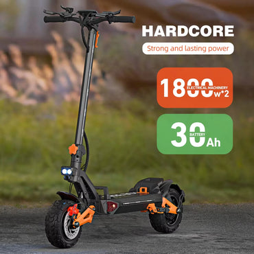 Dual Motor Adult Dual Shock-Absorbing Electric Scooter Long Endurance Double Rocker Arm Commuter Off-Road E-Scooter