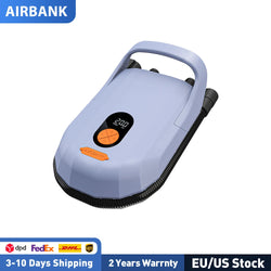AIRBANK SUP Electric Air Pump with Battery 7800 mAh 20 PSI Max Rechargeable 12 V DC Car Connection Pump for Boards, Surf Kite