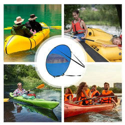 Wind Sail For Paddle Board Windsurfing Sails Paddleboard Kayak Sails With Clear Window Portable Paddle Board Shade Boating