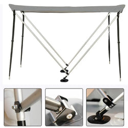 Waterproof Kayak Awning Canoe Canopy Sunshade For Kayak Boat Canoe Awning Tent Top Cover Inflatable Boat Accessories