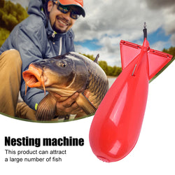 1PCS Carp Fishing Rocket Feeder 10.5/14.5/17.5cm Spod Bomb Float Lure Bait Holder Pellet Rocket Feeder Pellet Fishing Accessorie