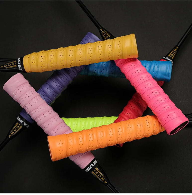 Tennis Racket Overgrips Anti-skid Sweat tape Absorbed Wraps Badminton Racquet OverGrip Fishing Skidproof Sweat Band grip