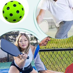 Pickleball Foam Balls PU Foam Indoor Pickleballs Consistent Bounce Practice Ball For kids Adults Pickleball Training