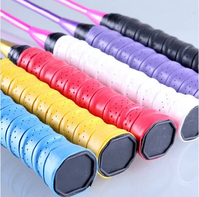 10x Tennis Racket Grip Tape Absorb Moisture Badminton Handle Tape Frosted Anti-Slip Overgrip ForTennis Racquet Badminton Racquet