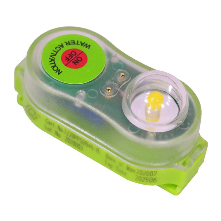 5-1pcs Surfing Life Jacket Light LED Lithium Lamp Position Indicator Self-Lighting Swimming Life Vest Emergency  Lamp