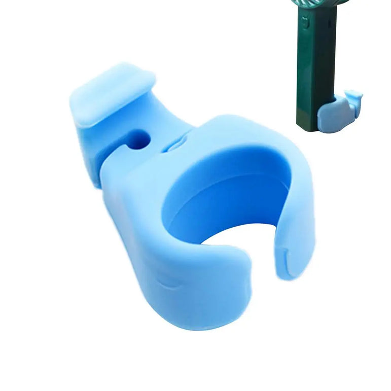 Silicone Personal Fan Clip For Parasol Handheld Personal Fan Holder  blue/pink Multipurpose Clip Parasol Handheld Electric Fan