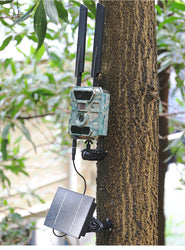 D4R 4W Solar Power Panel 18000mAh Powerbank Solar Fast Charging IP66 Waterproof 5V 6V Output Micro USB/Type C DC For Wild Camera