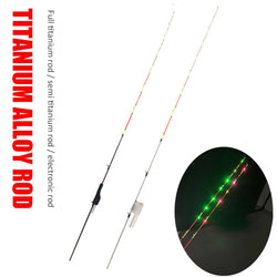 0.5mm Half Full Titanium Alloy Raft Tip Repair Refit Replacement LED Fishing Rod Tip Fishing Tackle Pole Accessories