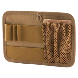 Hook And Loop Panel Wear-resistant Organizer Panel Stickable Wear-Resistant Molle Admin Pouch For Packs Backpack Or Messenger