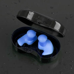 Soft Swimming Earplugs Nose Clip Case Protective Waterproof Noise Prevention Ear Plug Adult Children Silicone Swim Dive Supplies