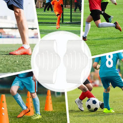 Soccer Shoe Lace Covers Silicone Soccer Cleats Lace Bands Football Accessories High Grip Design Elastic Protector Keeps Laces