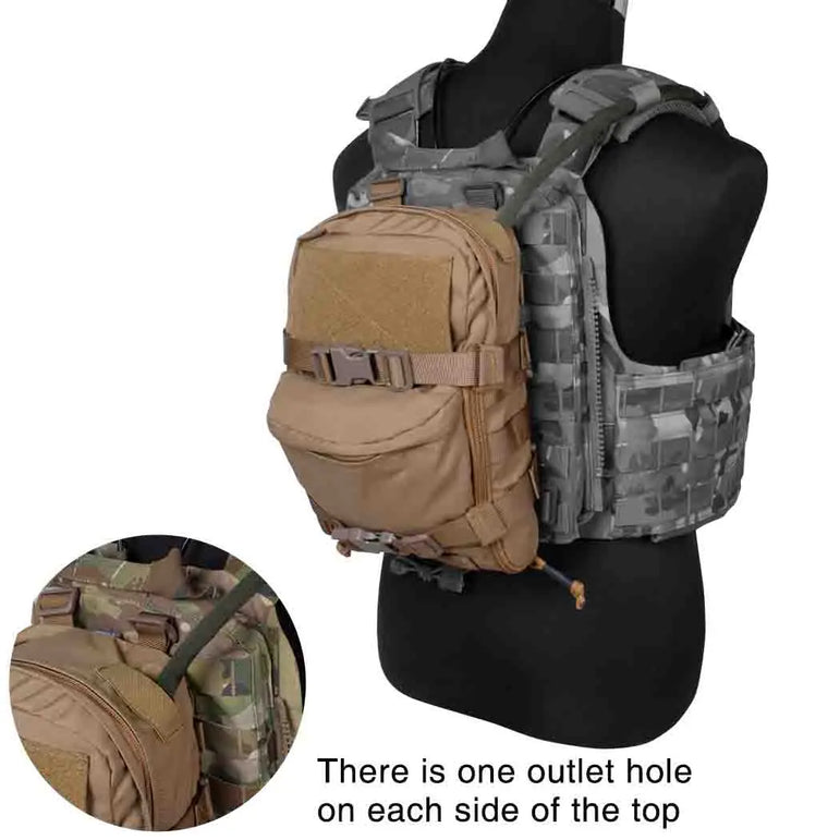 IDOGEAR Hydration Backpack Assault Molle System Mini Tactical Outdoor Sport Water Bags 3530