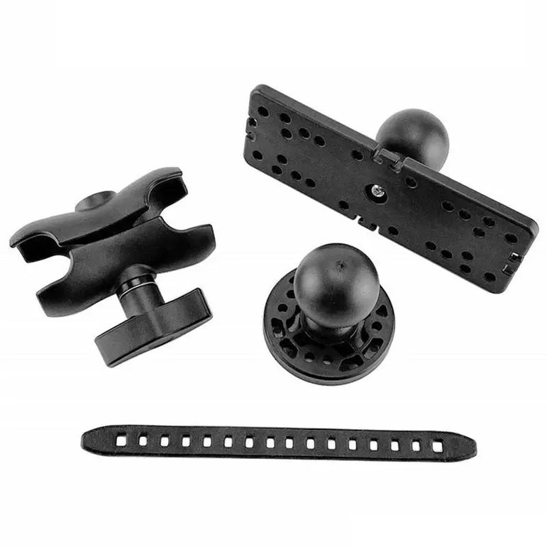 360 Degree Swivel Ball Mount Marine Kayak Electronic Fish Finder Mount Base Fishfinder GPS Plate Rotating Boat Supporter sonar