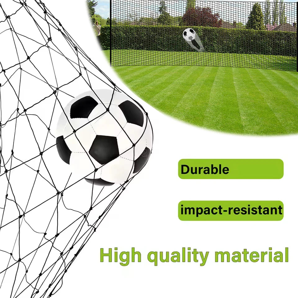 Soccer Backstop Net Practice Net Ball Sports Barrier Net for Backyard Soccer Training