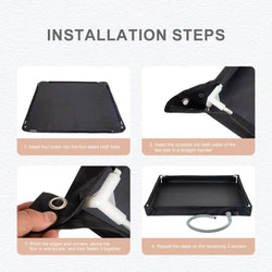Portable Shower Pan Camping Shower Base Camping Shower Tent Floor Base for RV Outdoor Camping Shower Beach Pet Bath
