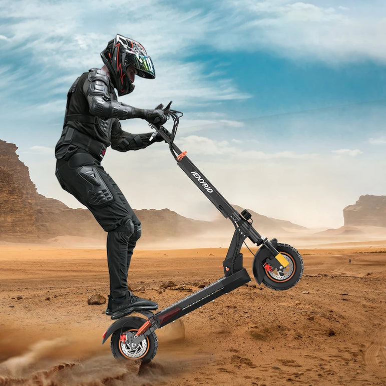 Electric Scooter IENYRID M4 Pro S+ 800W Motor 48V 12.5AH Battery 10"Tire Escooter 45km/h Max Speed Disc Brake LCD Display
