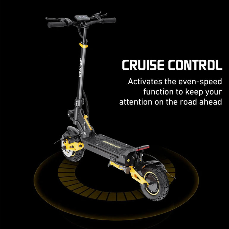 IENYRID IE-ES1 Foldable Electric Scooter 2x1200W Dual Motor Peak 3000W 48V20.8Ah Lithium Battery E-Scooter 10-inch Tires